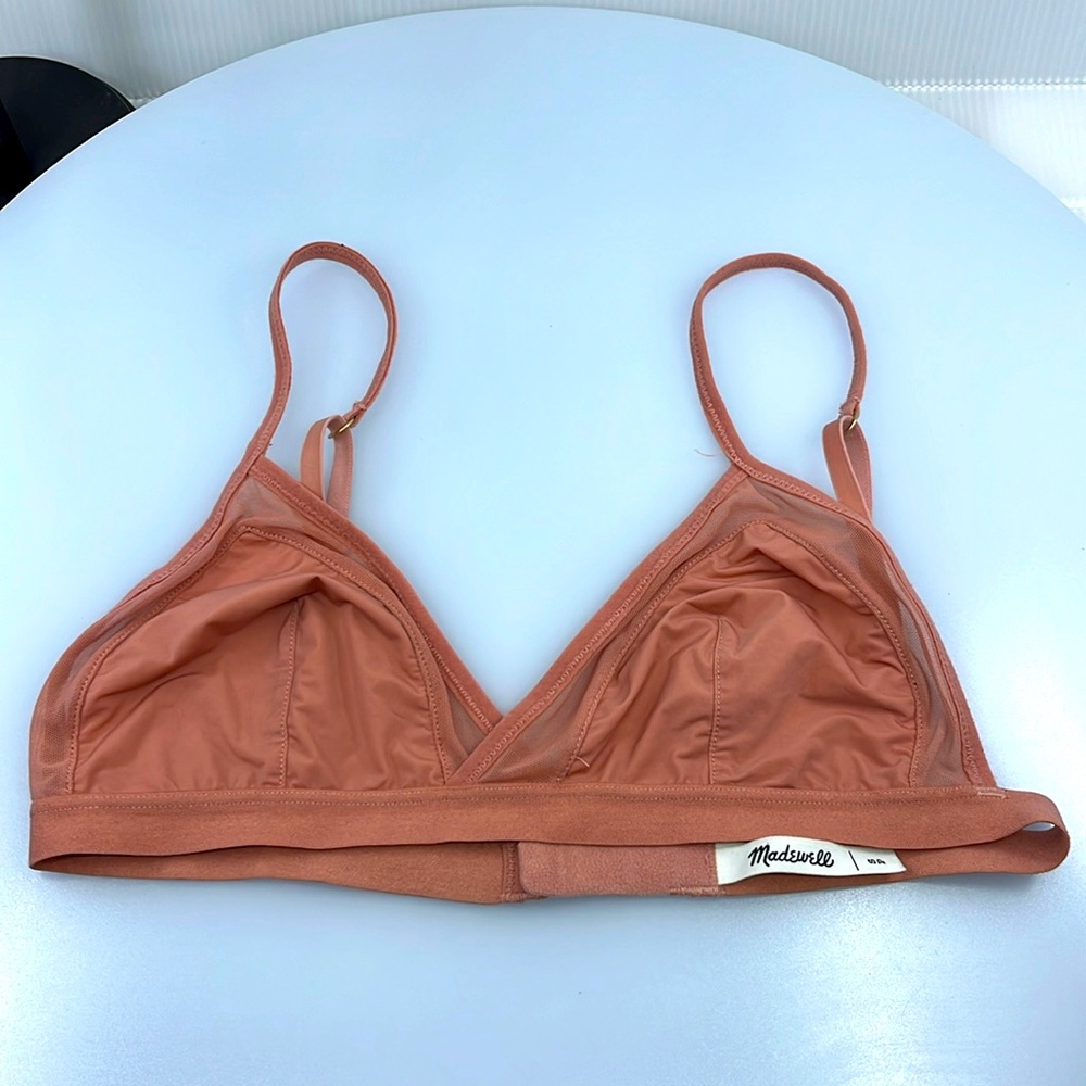 Madewell small pink bralette
